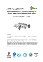 改进孵化场和养成技术在亚太地区水产养殖石斑鱼：年度报告2000-2001 ACIAR项目FIS /73分之97