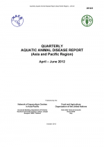 2012年4 - 6月水生动物疾病季度报告